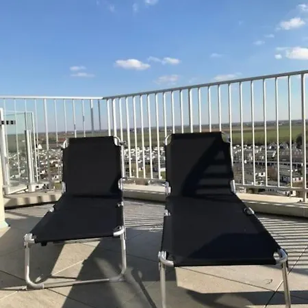 Penthouse Met Zeezicht En 2 Terrassen شقة ميدل كيرك
