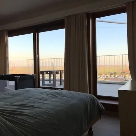 شقة Penthouse Met Zeezicht En 2 Terrassen ميدل كيرك